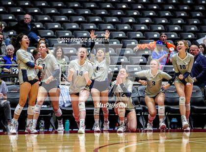 Thumbnail 3 in Keller vs. Ridge Point (UIL Volleyball 6A Semi-Finals)  photogallery.