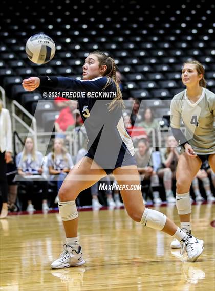 Thumbnail 2 in Keller vs. Ridge Point (UIL Volleyball 6A Semi-Finals)  photogallery.