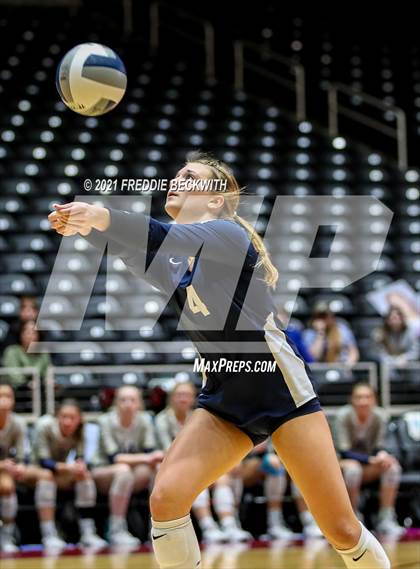Thumbnail 1 in Keller vs. Ridge Point (UIL Volleyball 6A Semi-Finals)  photogallery.