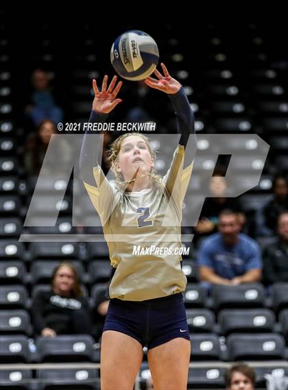 Thumbnail 1 in Keller vs. Ridge Point (UIL Volleyball 6A Semi-Finals)  photogallery.