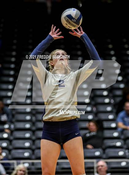 Thumbnail 3 in Keller vs. Ridge Point (UIL Volleyball 6A Semi-Finals)  photogallery.