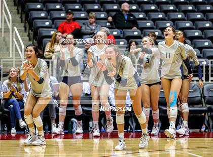 Thumbnail 3 in Keller vs. Ridge Point (UIL Volleyball 6A Semi-Finals)  photogallery.
