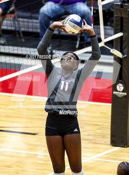 Thumbnail 1 in Keller vs. Ridge Point (UIL Volleyball 6A Semi-Finals)  photogallery.