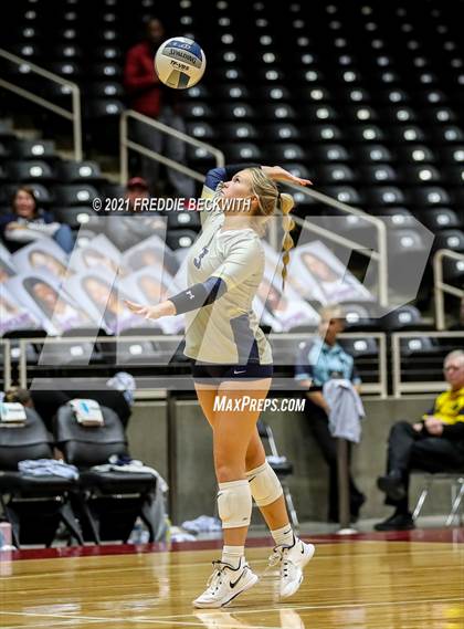 Thumbnail 2 in Keller vs. Ridge Point (UIL Volleyball 6A Semi-Finals)  photogallery.