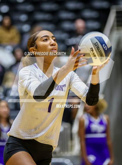 Thumbnail 2 in Keller vs. Ridge Point (UIL Volleyball 6A Semi-Finals)  photogallery.