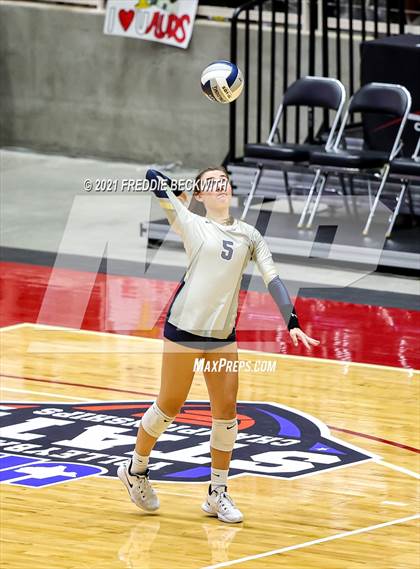 Thumbnail 1 in Keller vs. Ridge Point (UIL Volleyball 6A Semi-Finals)  photogallery.