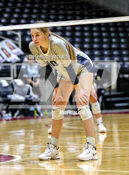 Thumbnail 2 in Keller vs. Ridge Point (UIL Volleyball 6A Semi-Finals)  photogallery.