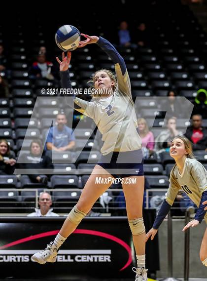 Thumbnail 1 in Keller vs. Ridge Point (UIL Volleyball 6A Semi-Finals)  photogallery.