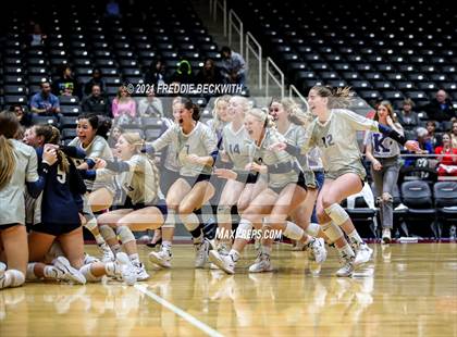Thumbnail 1 in Keller vs. Ridge Point (UIL Volleyball 6A Semi-Finals)  photogallery.