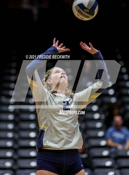 Thumbnail 3 in Keller vs. Ridge Point (UIL Volleyball 6A Semi-Finals)  photogallery.