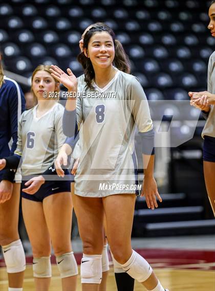 Thumbnail 1 in Keller vs. Ridge Point (UIL Volleyball 6A Semi-Finals)  photogallery.