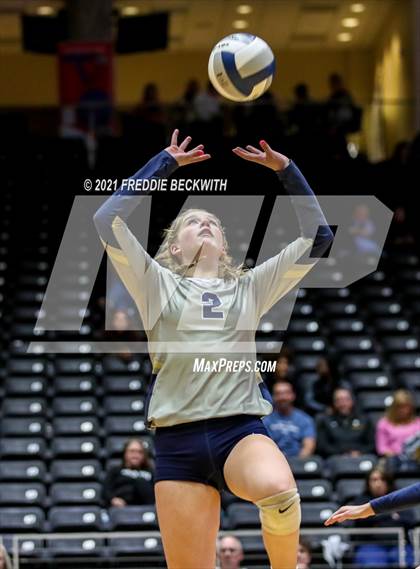 Thumbnail 3 in Keller vs. Ridge Point (UIL Volleyball 6A Semi-Finals)  photogallery.