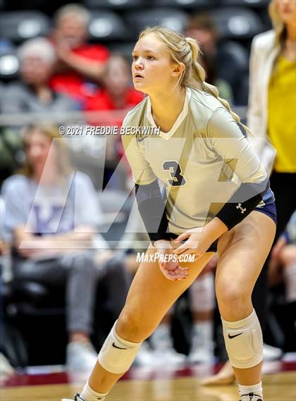 Thumbnail 2 in Keller vs. Ridge Point (UIL Volleyball 6A Semi-Finals)  photogallery.