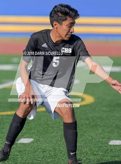 Thumbnail 1 in Redondo Union vs Cerritos (Marina Tournament) photogallery.