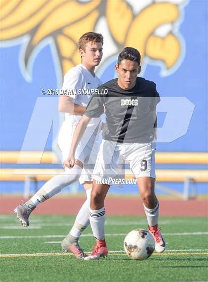 Thumbnail 2 in Redondo Union vs Cerritos (Marina Tournament) photogallery.