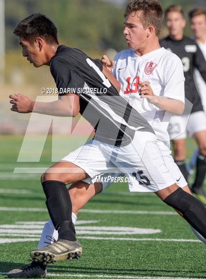 Thumbnail 2 in Redondo Union vs Cerritos (Marina Tournament) photogallery.