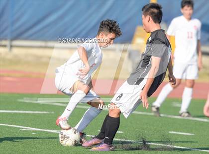 Thumbnail 3 in Redondo Union vs Cerritos (Marina Tournament) photogallery.