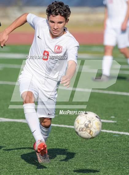 Thumbnail 3 in Redondo Union vs Cerritos (Marina Tournament) photogallery.