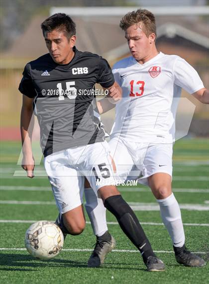 Thumbnail 3 in Redondo Union vs Cerritos (Marina Tournament) photogallery.