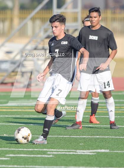 Thumbnail 3 in Redondo Union vs Cerritos (Marina Tournament) photogallery.