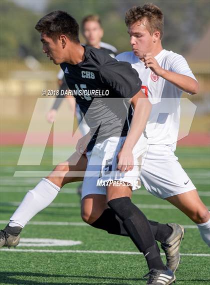 Thumbnail 1 in Redondo Union vs Cerritos (Marina Tournament) photogallery.