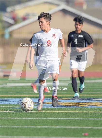 Thumbnail 1 in Redondo Union vs Cerritos (Marina Tournament) photogallery.