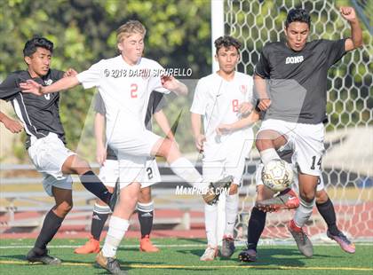 Thumbnail 3 in Redondo Union vs Cerritos (Marina Tournament) photogallery.