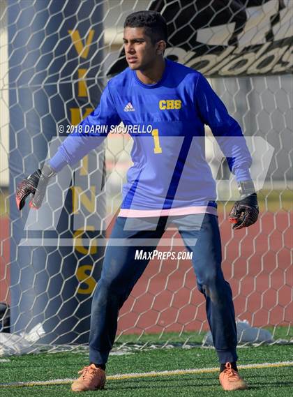 Thumbnail 3 in Redondo Union vs Cerritos (Marina Tournament) photogallery.