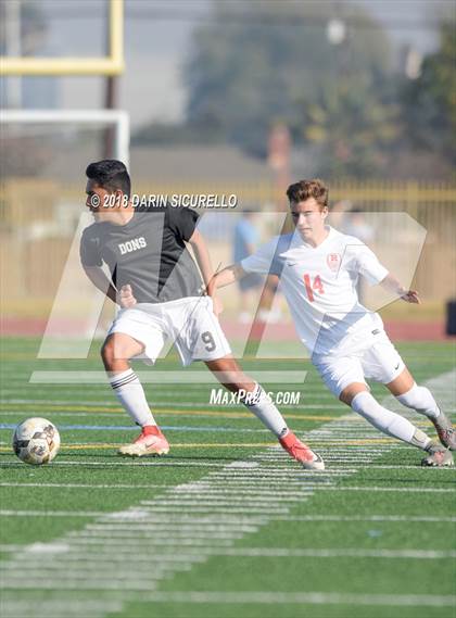Thumbnail 2 in Redondo Union vs Cerritos (Marina Tournament) photogallery.