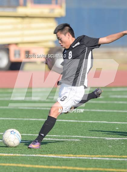 Thumbnail 3 in Redondo Union vs Cerritos (Marina Tournament) photogallery.