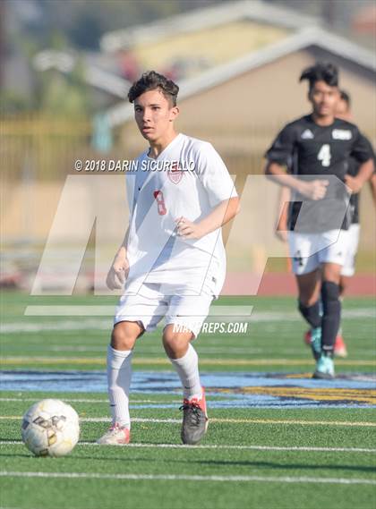 Thumbnail 3 in Redondo Union vs Cerritos (Marina Tournament) photogallery.