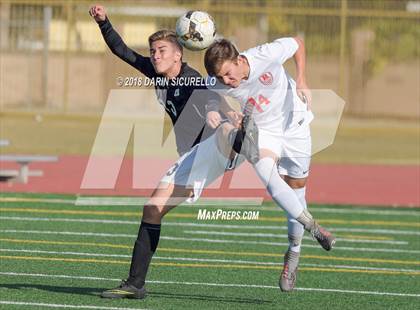 Thumbnail 1 in Redondo Union vs Cerritos (Marina Tournament) photogallery.