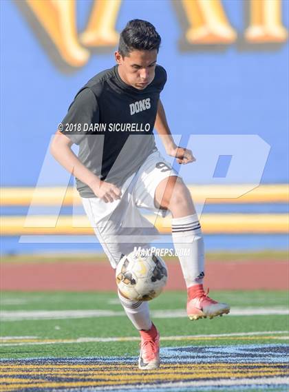Thumbnail 3 in Redondo Union vs Cerritos (Marina Tournament) photogallery.