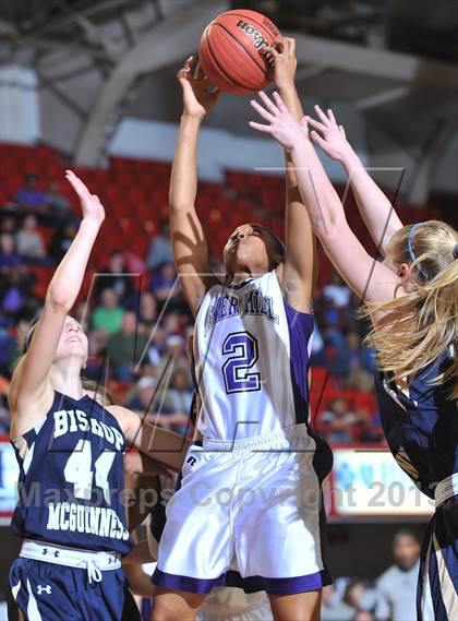Thumbnail 3 in River Mill Academy vs. Bishop McGuinness (NCHSAA 1A Final) photogallery.