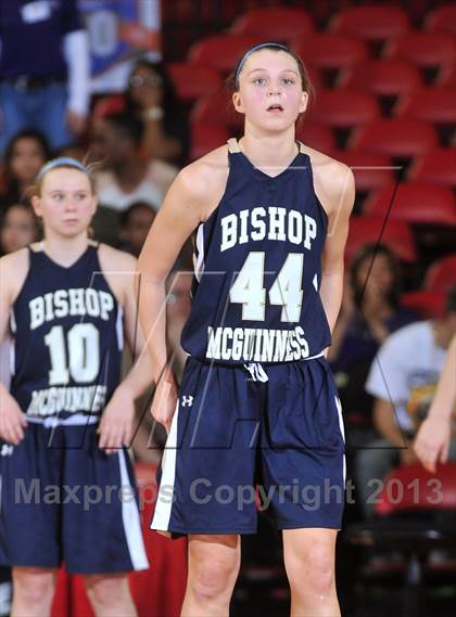 Thumbnail 1 in River Mill Academy vs. Bishop McGuinness (NCHSAA 1A Final) photogallery.