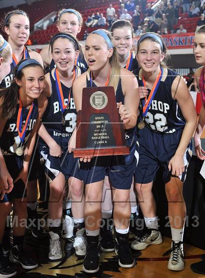 Thumbnail 1 in River Mill Academy vs. Bishop McGuinness (NCHSAA 1A Final) photogallery.