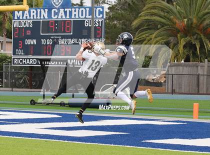 Thumbnail 3 in Archbishop Mitty @ Marin Catholic photogallery.