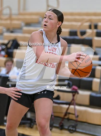 Thumbnail 3 in Mt. Vernon vs Rensselaer Central (IBCA / IHSAA Showcase) photogallery.