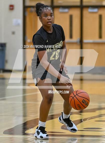 Thumbnail 2 in Mt. Vernon vs Rensselaer Central (IBCA / IHSAA Showcase) photogallery.