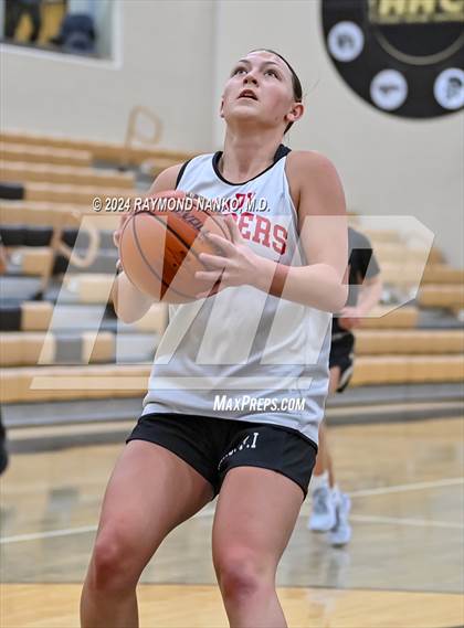 Thumbnail 1 in Mt. Vernon vs Rensselaer Central (IBCA / IHSAA Showcase) photogallery.