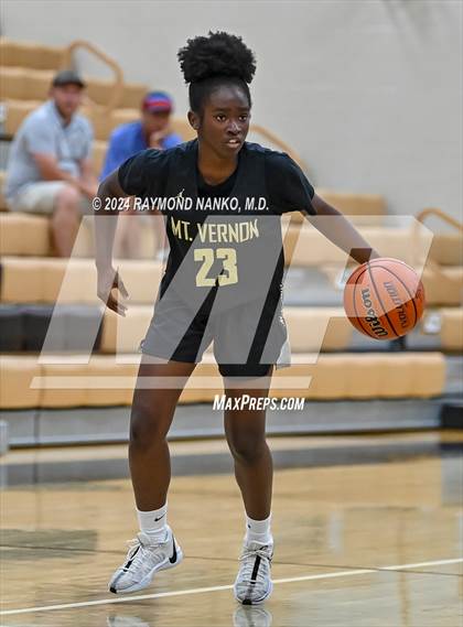 Thumbnail 2 in Mt. Vernon vs Rensselaer Central (IBCA / IHSAA Showcase) photogallery.
