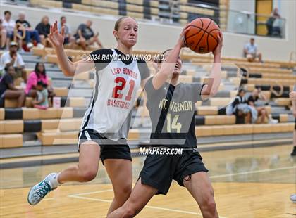Thumbnail 3 in Mt. Vernon vs Rensselaer Central (IBCA / IHSAA Showcase) photogallery.