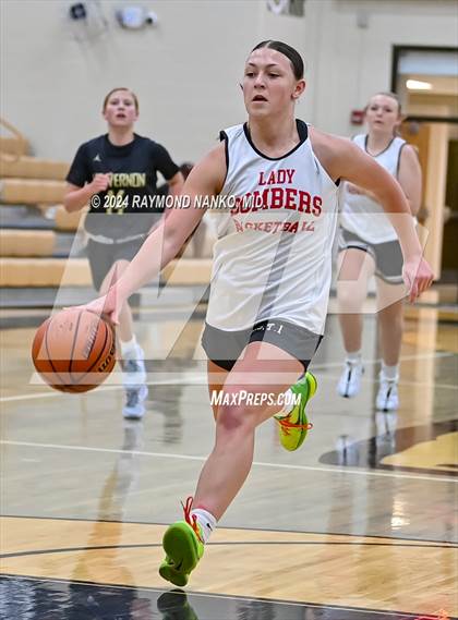 Thumbnail 1 in Mt. Vernon vs Rensselaer Central (IBCA / IHSAA Showcase) photogallery.