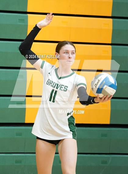 Thumbnail 1 in Groves vs. Trenton (Notre Dame Prep Quad) photogallery.