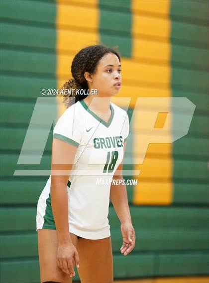 Thumbnail 3 in Groves vs. Trenton (Notre Dame Prep Quad) photogallery.