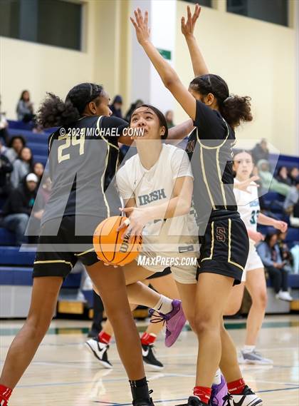 Thumbnail 2 in Salesian College Preparatory @ Sacred Heart Cathedral Preparatory (CIF Division 1 Round 1) photogallery.