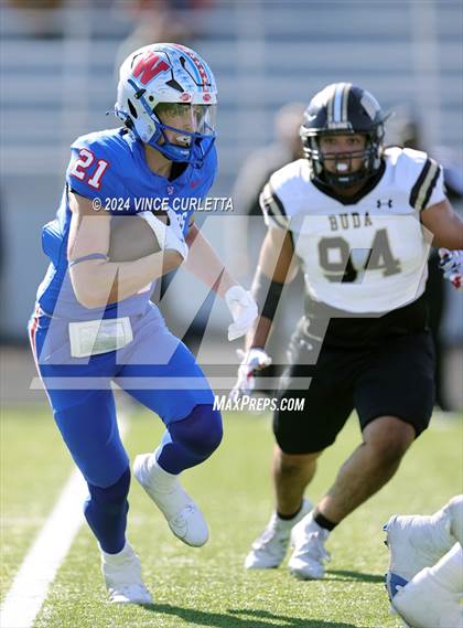 Thumbnail 1 in Johnson @ Westlake (UIL 6A Football Regional Playoff) photogallery.