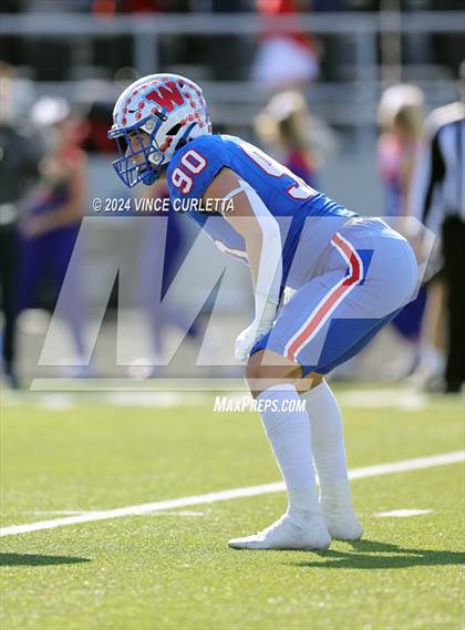 Thumbnail 1 in Johnson @ Westlake (UIL 6A Football Regional Playoff) photogallery.