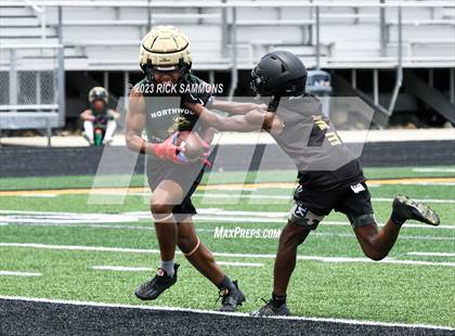 Thumbnail 1 in Forest Hills vs Northwood (Montgomery Central 2nd Annual 7 on 7 Air Raid Classic) photogallery.