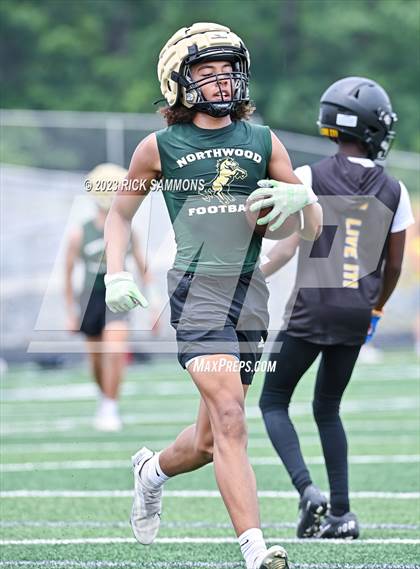 Thumbnail 3 in Forest Hills vs Northwood (Montgomery Central 2nd Annual 7 on 7 Air Raid Classic) photogallery.